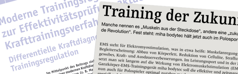 Training der Zukunft - EMS